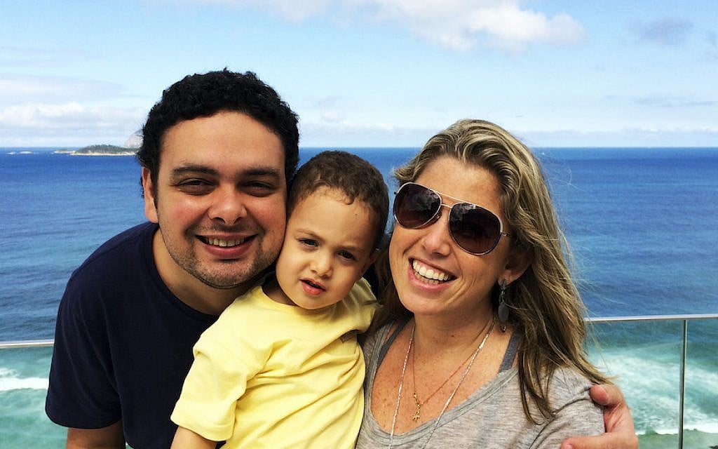 Milena Rozenbrah and her family. (Courtesy of Rozenbrah family / via JTA) Milena Rozenbrah and her family. (Courtesy of Rozenbrah family / via JTA)