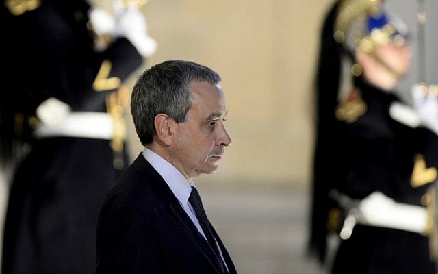This file photo taken on April 10, 2015 shows Laurent Stefanini, then French President Francois Hollande's chief of protocol, at the Elysee Palace in Paris. (Alain Jocard/AFP) This file photo taken on April 10, 2015 shows Laurent Stefanini, then French President Francois Hollande's chief of protocol, at the Elysee Palace in Paris. (Alain Jocard/AFP)