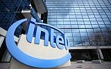 Tech giant Intel's campus in Santa Clara, California.  
(AFP PHOTO / KIMIHIRO HOSHINO)
