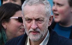 Britain's opposition Labour Party leader Jeremy Corbyn  on April 26, 2016. (AFP PHOTO / BEN STANSALL)