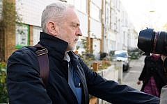Britain's Labour Party leader Jeremy Corbyn is pictured as he leaves his home in London on April 29, 2016. (AFP/Leon Neal)