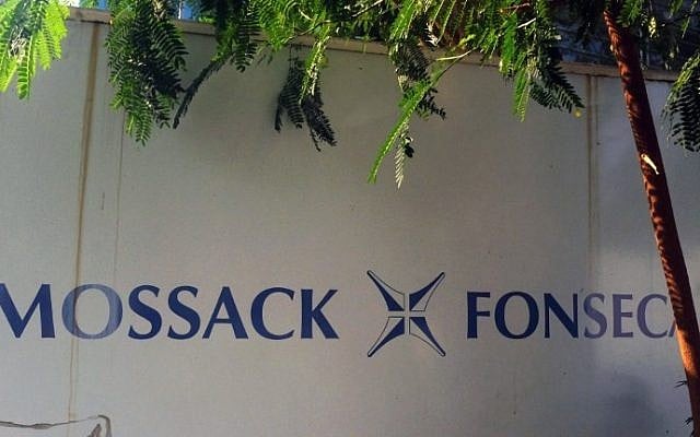 View of a sign outside the building where Panama-based Mossack Fonseca law firm offices are placed in Panama City on April 3, 2016. (AFP PHOTO / RODRIGO ARANGUA) View of a sign outside the building where Panama-based Mossack Fonseca law firm offices are placed in Panama City on April 3, 2016. (AFP PHOTO / RODRIGO ARANGUA)