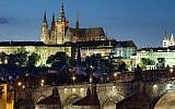 Illustrative: Night view of the Castle and Charles Bridge, Prague, Czech Republic (CC BY-SA 3.0 Jorge Royan/Wikipedia)
