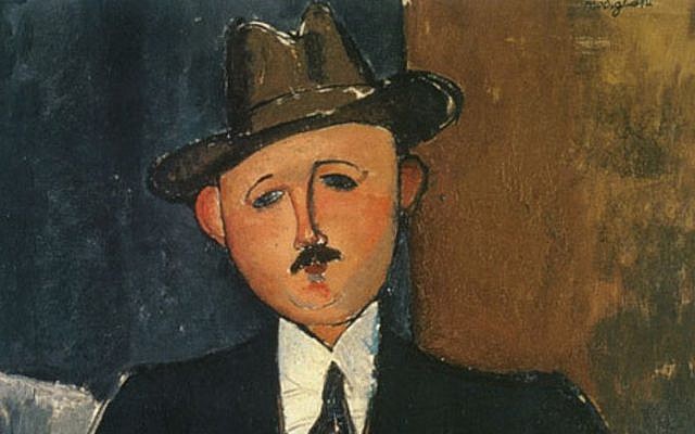 Amedeo Modigliani's 'Seated Man with a Cane,' 1918