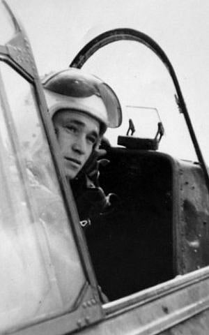 Lt. Yakir Naveh, whose airplane crashed in the Sea of Galilee in May 1962. (Israeli Air Force)