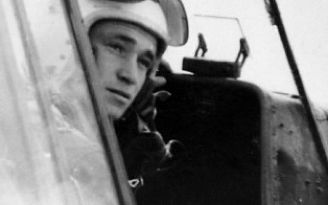 Lt. Yakir Naveh, whose airplane crashed in the Sea of Galilee in May 1962. (Israeli Air Force)