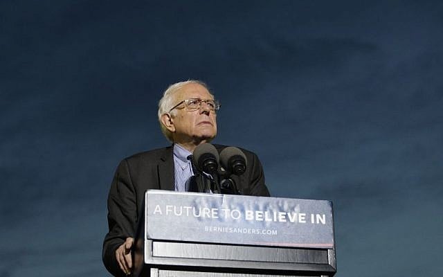 Democratic presidential candidate Sen. Bernie Sanders, I-Vt., pauses while speaking during a campaign rally at St. Mary's Park, Thursday, March 31, 2016, in the Bronx borough of New York. (Julie Jacobson/AP) Democratic presidential candidate Sen. Bernie Sanders, I-Vt., pauses while speaking during a campaign rally at St. Mary's Park, Thursday, March 31, 2016, in the Bronx borough of New York. (Julie Jacobson/AP)
