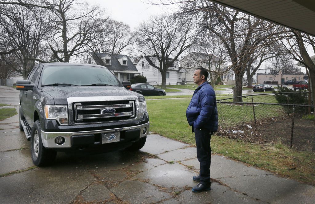 Nedal Tamer stands outside a house he is renovating in Dearborn, Mich. Tamer feels that, as a supporter of Donald Trump’s bid for the presidency, he is in the minority among Muslim Americans. He’s comfortable with his position, yet a little confounded that he doesn’t have more company. (AP Photo/Carlos Osorio) Nedal Tamer stands outside a house he is renovating in Dearborn, Mich. Tamer feels that, as a supporter of Donald Trump’s bid for the presidency, he is in the minority among Muslim Americans. He’s comfortable with his position, yet a little confounded that he doesn’t have more company. (AP Photo/Carlos Osorio)