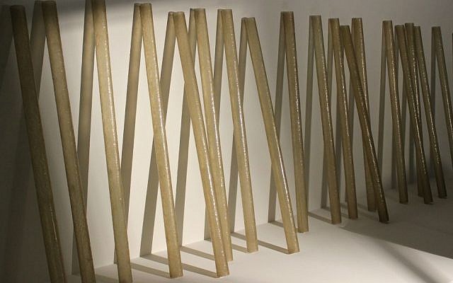 "Accretion" (Detail) by Eva Hesse (Marcie Begleiter)