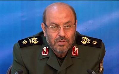 Iranian Defense Minister Brigadier General Hossein Dehqan. (YouTube/PressTV News Videos)