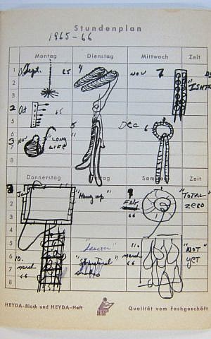 Journal Drawings by Eva Hesse, 1965-1966 (Eva Hesse Estate)