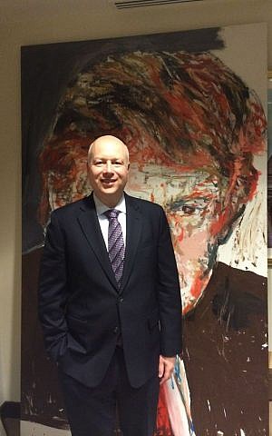 Jason Greenblatt, Donald Trump's top real estate lawyer and an Orthodox Jew, in a conference room at Trump world headquarters in Manhattan. (Uriel Heilman/JTA) Jason Greenblatt, Donald Trump's top real estate lawyer and an Orthodox Jew, in a conference room at Trump world headquarters in Manhattan. (Uriel Heilman/JTA)