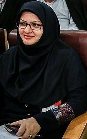 Iranian MP Minoo Khaleghi (Wikimedia Commons, Hamed Malekpour, CC BY 4.0)