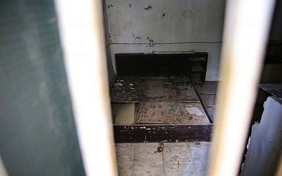 In this Thursday April 7, 2016 photo shows a dirty room in of the Chez Maurice Hotel in Beirut, where Lebanese security forces busted a sex trafficking ring involving 75 Syrian refugee women forced into prostitution. (AP Photo/Hussein Malla)
