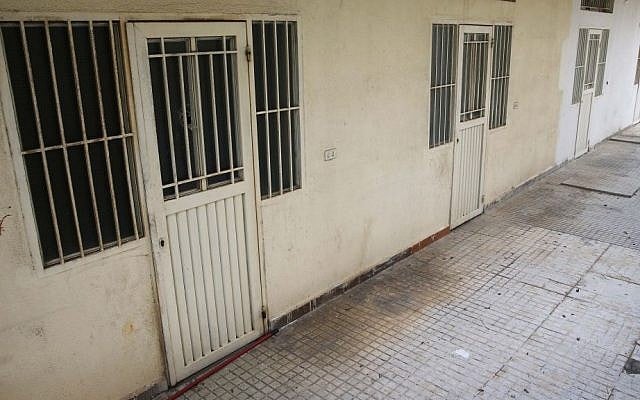 This Thursday April 7, 2016 photo shows barred rooms of the Chez Maurice Hotel in Beirut, where Lebanese security forces busted a sex trafficking ring involving 75 Syrian refugee women forced into prostitution. (AP Photo/Hussein Malla) This Thursday April 7, 2016 photo shows barred rooms of the Chez Maurice Hotel in Beirut, where Lebanese security forces busted a sex trafficking ring involving 75 Syrian refugee women forced into prostitution. (AP Photo/Hussein Malla)
