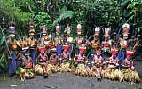 One of the photos of a Papua New Guinea tribe documented by MyHeritage (Courtesy)
