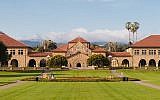 The main quadrangle of Stanford University. (Wikimedia Commons via JTA)