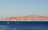 Tiran Island in the Gulf of Aqaba. (CC BY 3.0/Wikipedia/Marc Ryckaert)