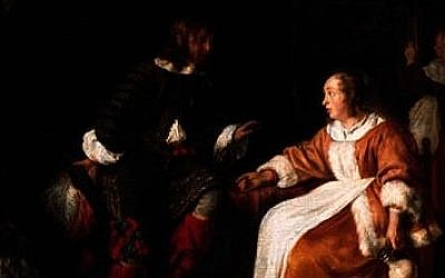 Gabriel Metsu's 'An Officer Paying Court to a Young Woman' (Courtesy)