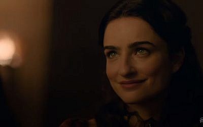 Israeli actress Ania Bukstein appears in the trailer for the sixth season of HBO's Game of Thrones. (Screenshot from YouTube)