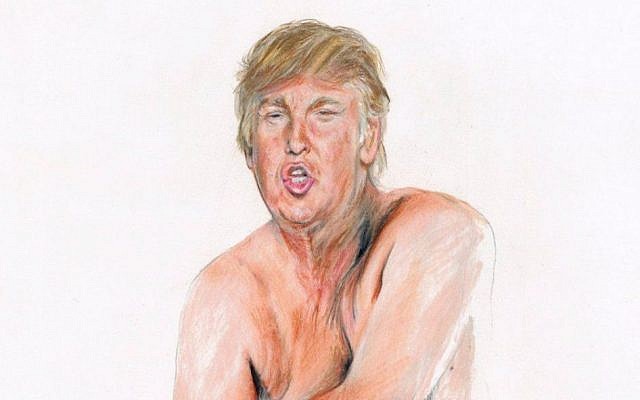 Donald Trump, in Illma Gore's "Make America Great Again" (Courtesy) Donald Trump, in Illma Gore's "Make America Great Again" (Courtesy)