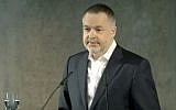 New director of the British Museum, German-born Hartwig Fischer (YouTube screenshot)