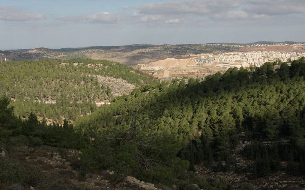A view from Kibbutz Kfar Etzion (Shmuel Bar-Am)