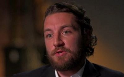 Former CIA operative Douglas Luux during an interview with NBC news, 4 April, 2016. (Screenshot)