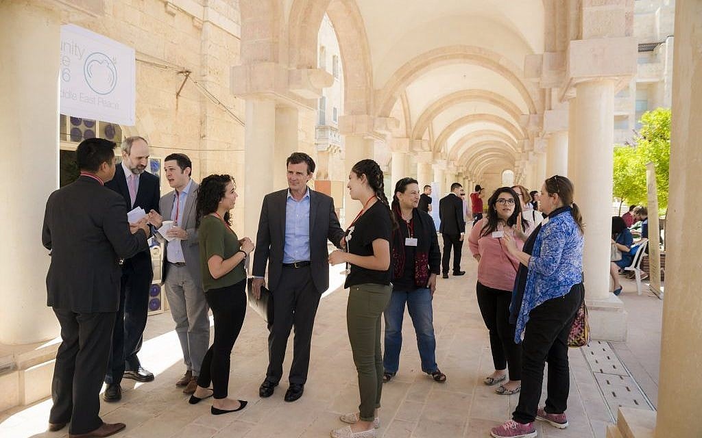 ALLMEP Community Graduate Fair 2016 - Jerusalem April 7 2016 [Photography by Nabil Darwish for ALLMEP, Copyright 2016 All rights reserved. Jerusalem International YMCA]