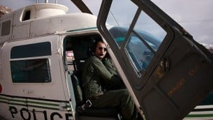 Major Ahmad-Reza Khosravi, 39, a former pilot in the helicopter unit of the Iranian Security Services (Courtesy) Major Ahmad-Reza Khosravi, 39, a former pilot in the helicopter unit of the Iranian Security Services (Courtesy)