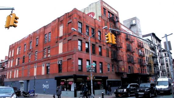 The exterior of the old Streit's matzah factory at 150 Rivington St. on Manhattan's Lower East Side. (Courtesy of Menemsha Films/via JTA) The exterior of the old Streit's matzah factory at 150 Rivington St. on Manhattan's Lower East Side. (Courtesy of Menemsha Films/via JTA)