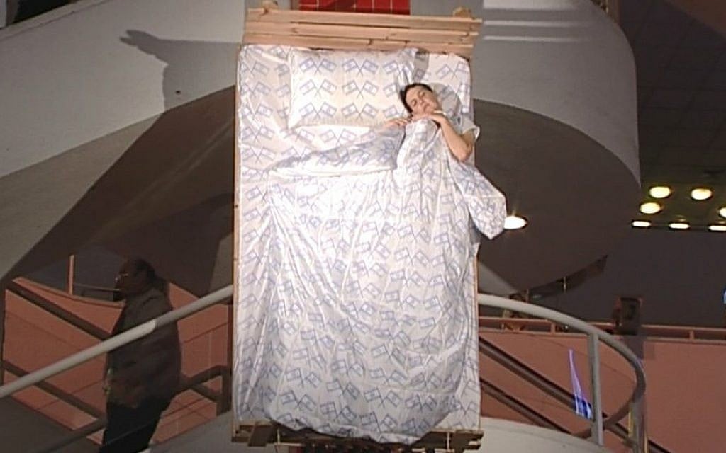 Adina Bar-On is considered Israel's first performance artist and will be performing at the Jerusalem Theater during the festival (Courtesy Israel Festival)