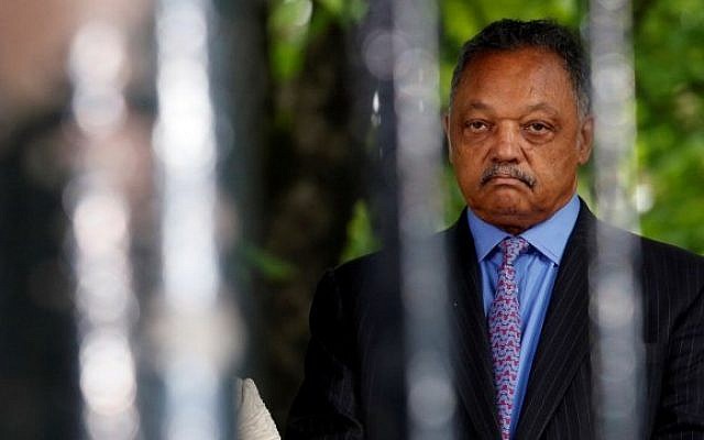 Reverend Jesse Jackson looks on during a ceremony at the Luxembourg Gardens to mark the anniversary of the abolition of slavery and to pay tribute to the victims of the slave trade, Paris, France, May 10, 2016. (AFP/ PHILIPPE WOJAZER) Reverend Jesse Jackson looks on during a ceremony at the Luxembourg Gardens to mark the anniversary of the abolition of slavery and to pay tribute to the victims of the slave trade, Paris, France, May 10, 2016. (AFP/ PHILIPPE WOJAZER)