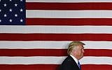 This file photo taken on May 18, 2016 shows Republican presidential candidate Donald Trump at a fundraising event in Lawrenceville, New Jersey. (AFP/Eduardo Munoz Alvarez)