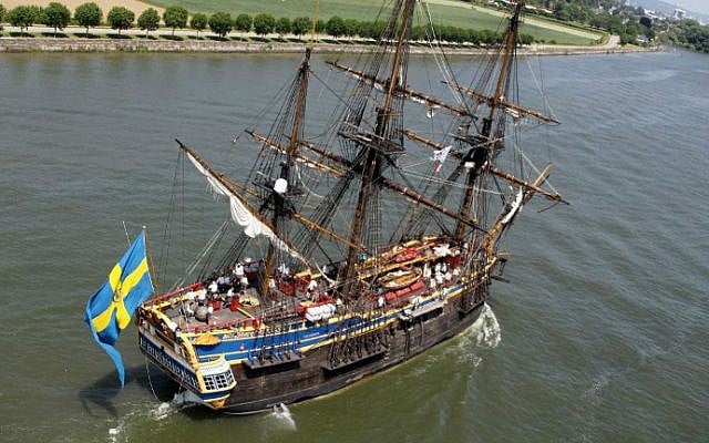 This file photo taken on June 06, 2013 shows the Swedish ship Gotheborg sailing on the Seine River as it makes its way to the city of Rouen, France. (Charly Triballeau/AFP) This file photo taken on June 06, 2013 shows the Swedish ship Gotheborg sailing on the Seine River as it makes its way to the city of Rouen, France. (Charly Triballeau/AFP)