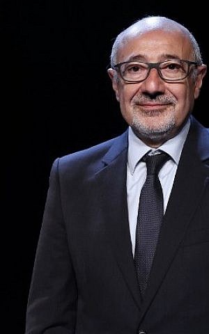 CRIF President Francis Kalifat poses in Paris, France, on May 29, 2016. (AFP/Francois Guillot)