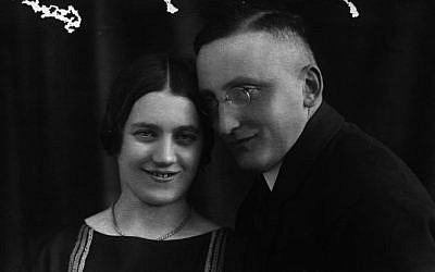 Jonathan Wittenberg's great-aunt Trudy and her husband Alex. Correspondence from the family was recently found in a deceased aunt's apartment, revealing what life was like in the days before Trudy and Alex were murdered by Nazis (courtesy)