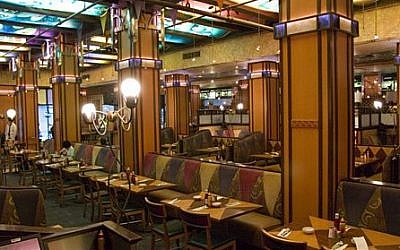 Interior, Ben's Kosher Deli on 38th Street in Manhattan (facebook)