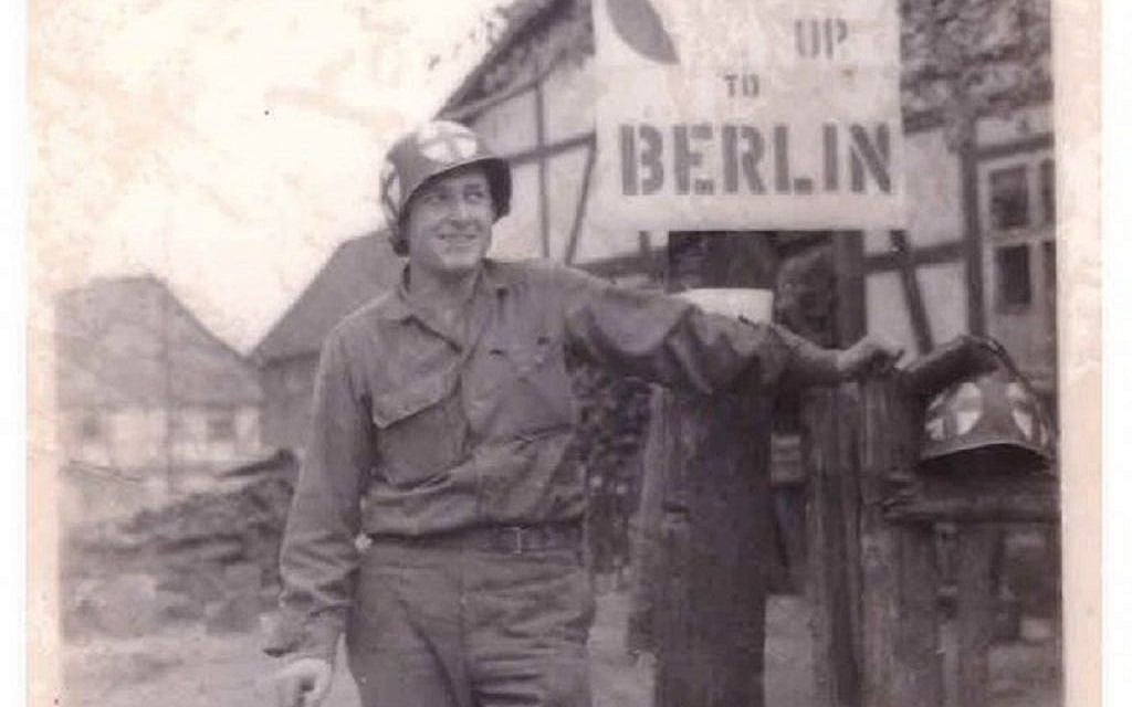 Jules Helfner north of Gottingen, Germany, in April 1945. (Jules Helfner)