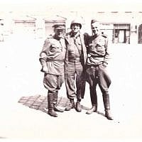 "Two more Russian soldiers and it's the same place. Wurzen Germany. April 27, 1945" (Jules Helfner)