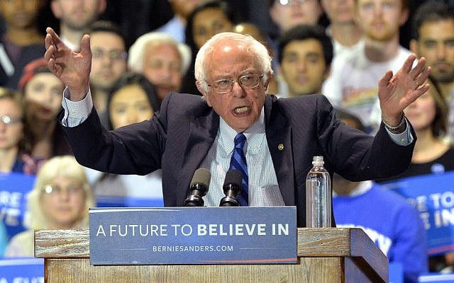 Democratic presidential candidate, Sen. Bernie Sanders, I-Vermont, speaks to a gathering of supporters during a campaign rally at the Lexington Convention Center, Lexington, Kentucky, Wednesday, May 4, 2016. (AP Photo/Timothy D. Easley) Democratic presidential candidate, Sen. Bernie Sanders, I-Vermont, speaks to a gathering of supporters during a campaign rally at the Lexington Convention Center, Lexington, Kentucky, Wednesday, May 4, 2016. (AP Photo/Timothy D. Easley)