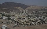 View of the southern Israeli city of Eilat on April 1, 2014. (Nati Shohat/Flash90)