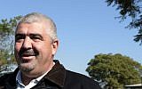 Former Bat Yam mayor Shlomi Lahiani arrives at the Hermon Prison to begin serving his 8-month sentence on December 27, 2015. (Basel Awidat/Flash90)