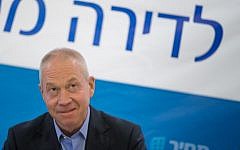 Housing Minister Yoav Gallant on March 31, 2016 (Yonatan Sindel/Flash90)