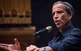 Yesh Atid MK Elazar Stern speaks during a conference for Young Leadership programs, at Haifa University, on April 11, 2016. (Hadas Parush/Flash90)