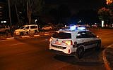 Illustrative image of a police car. (Moti Karelitz/Flash90)