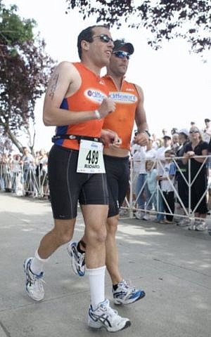 Justice Bernstein has run 18 marathons and two triathlons, including the 2008 Idaho Ironman (Anne Mervenne/courtesy)