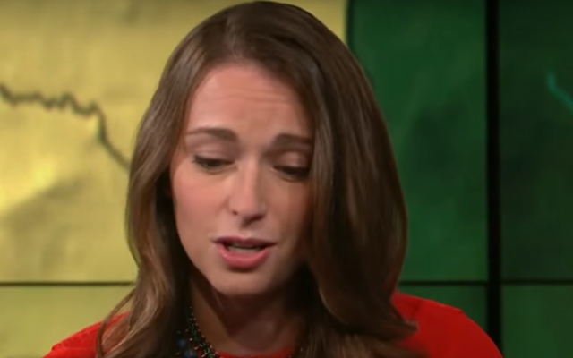 Julia Ioffe gives an interview to CNN in September 2013 (YouTube screenshot)