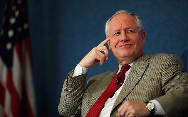Bill Kristol at discussion sponsored by e21, a conservative think tank, in Washington, DC, Oct. 3, 2011. (Chip Somodevilla/Getty Images via JTA) Bill Kristol at discussion sponsored by e21, a conservative think tank, in Washington, DC, Oct. 3, 2011. (Chip Somodevilla/Getty Images via JTA)