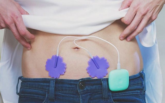A woman wears a Livia system (Courtesy)